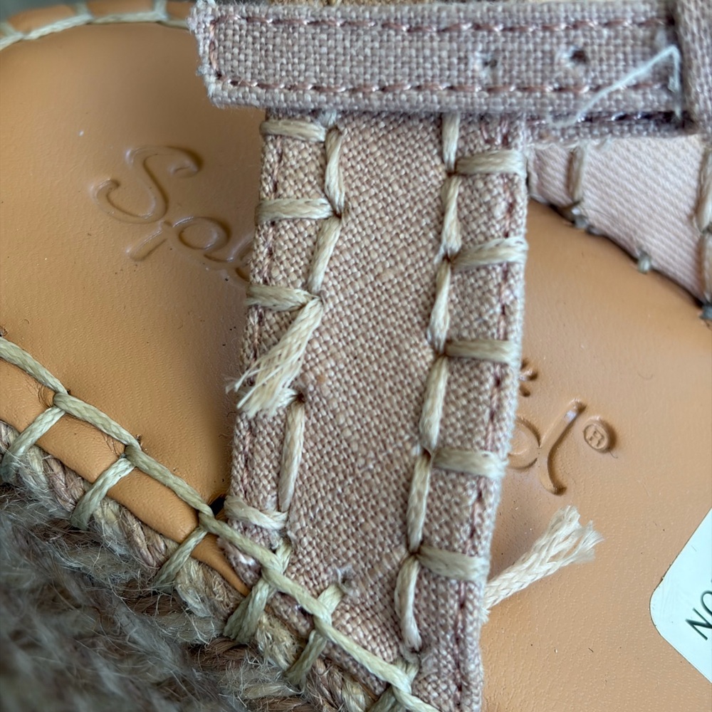 Splendid Woven Platform Espadrille Sandals - Blush Pink - Picture 3 of 4